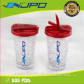 BPA Free Food Grade FDA/LFGB Approved Leak Proof Double Wall Cup with Ice
